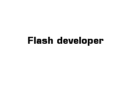 Flash developer